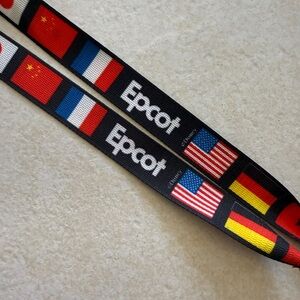 Vintage 1990s Disney EPCOT World Showcase Lanyards